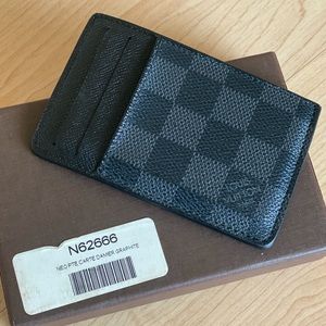 Louis Vuitton Damier graphite Neo Porte cartes card holder